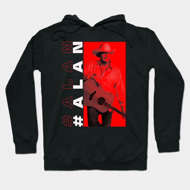 Alan negative Space Hoodie by MiaMagic